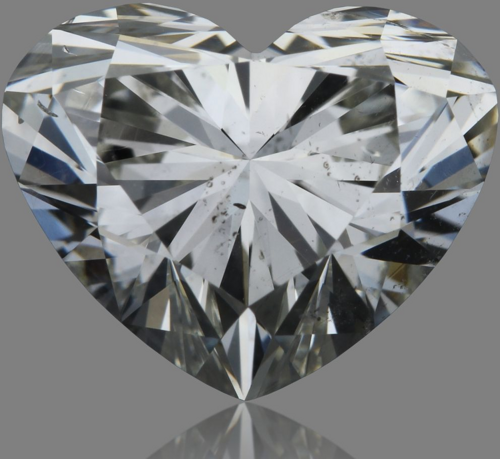 1.57 carat K-SI2 Natūralus Heart Deimantas (1)
