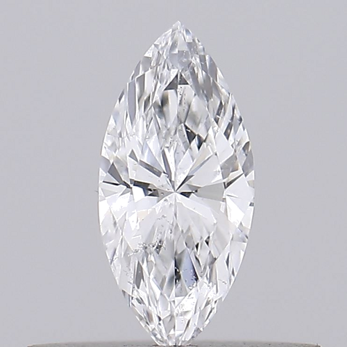 0.18 carat D-SI2 Natūralus Marquise Deimantas (1)