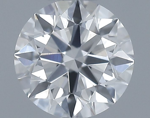0.43 carat F-VVS2 Excellent cut Natūralus Round Deimantas (1)