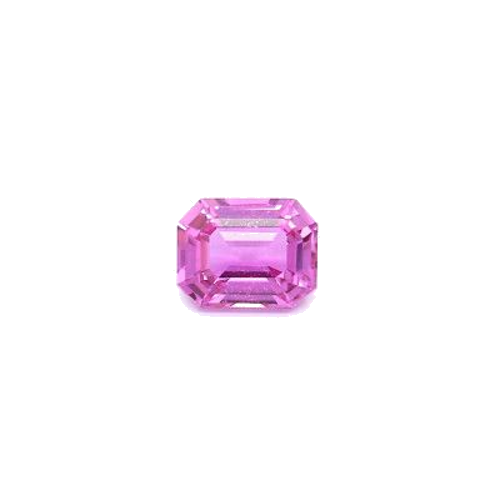 0.97 carat PINK STEP cut Octagonal Safyras (1)