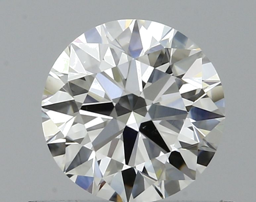 0.5 carat H-VS2 Excellent cut Natūralus Round Deimantas (1)