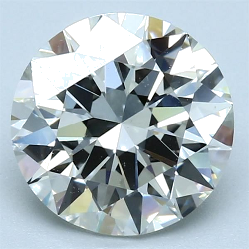 2.0 carat I-VS2 Excellent cut Natūralus Round Deimantas (1)