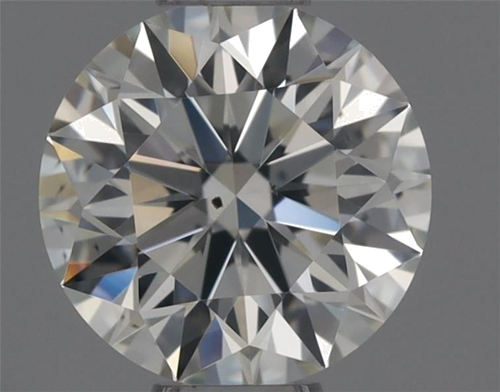 0.41 carat K-SI1 Excellent cut Natūralus Round Deimantas (1)