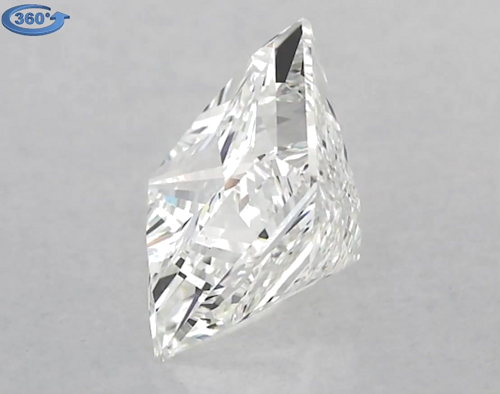 1.53 carat H-VS1 Natūralus Princess Deimantas (1)