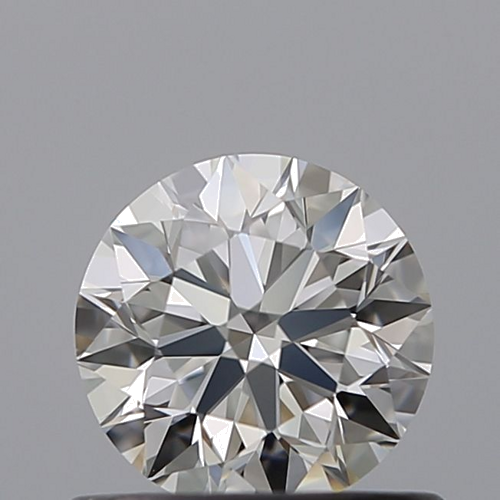 0.58 carat F-VVS2 Excellent cut Natūralus Round Deimantas (1)