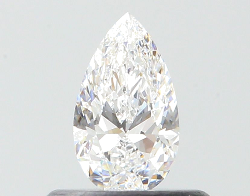0.36 carat D-VVS2 Natūralus Pear Deimantas (1)