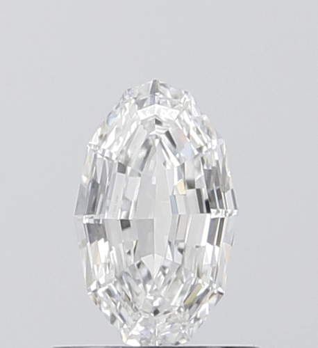 0.5 carat D-VS2 Natūralus Oval Deimantas (1)