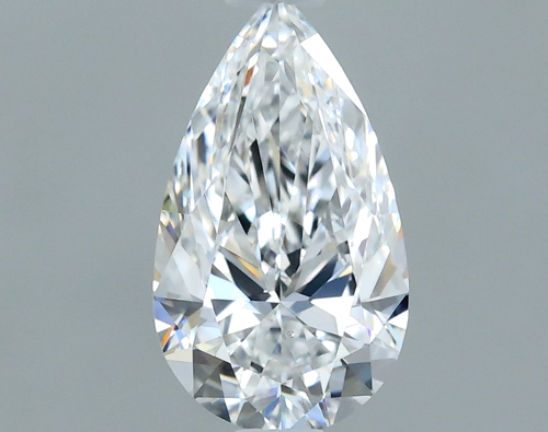 0.73 carat D-SI1 Natūralus Pear Deimantas (1)