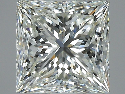 2.5 carat J-VVS2 Natūralus Princess Deimantas (1)