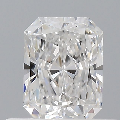 0.5 carat D-VS1 Natūralus Radiant Deimantas (1)