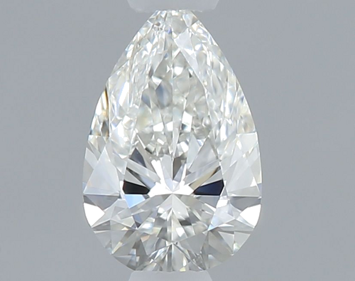 0.3 carat H-VVS2 Natūralus Pear Deimantas (1)