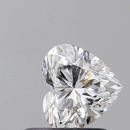 0.63 carat F-VS2 Natūralus Heart Deimantas (1)