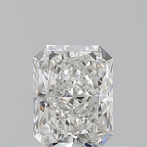 0.5 carat H-VVS2 Natūralus Radiant Deimantas (1)