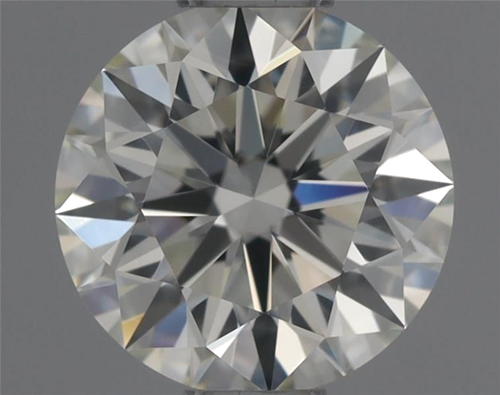 0.54 carat K-IF Excellent cut Natūralus Round Deimantas (1)