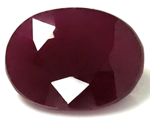 4.67 carat RED Oval Rubinas (1)