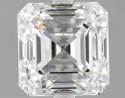 1.5 carat G-VS1 Natūralus Asscher Deimantas (1)