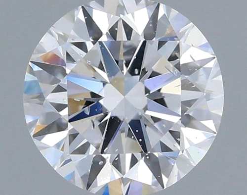 0.6 carat D-SI2 Very Good cut Natūralus Round Deimantas (1)
