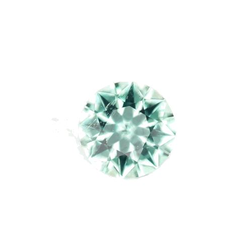 0.13 carat GREEN Round Smaragdas (1)