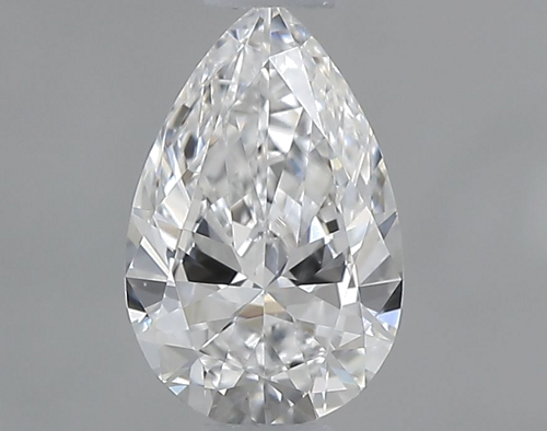 0.4 carat E-VVS2 Natūralus Pear Deimantas (1)