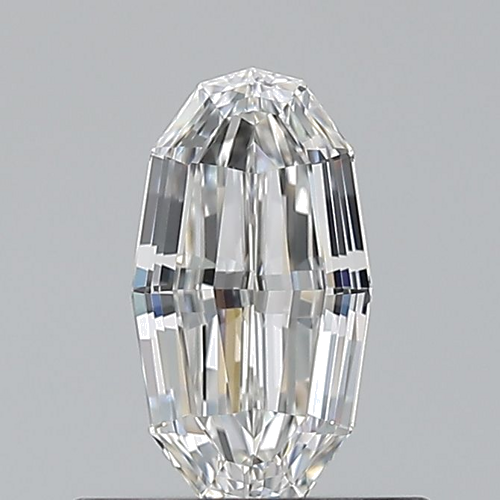 0.5 carat F-SI1 Natūralus Oval Deimantas (1)