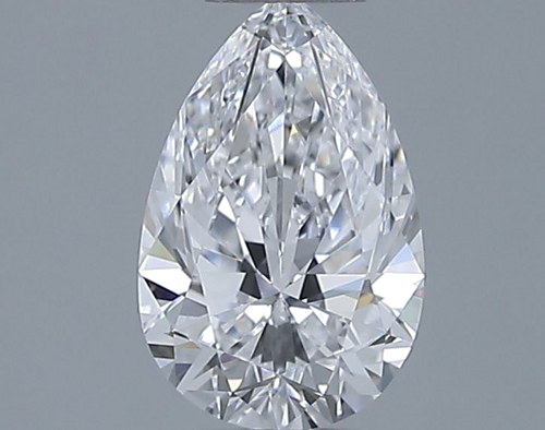 0.9 carat E-VVS1 Natūralus Pear Deimantas (1)