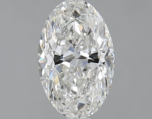 1.2 carat H-SI2 Natūralus Oval Deimantas (1)