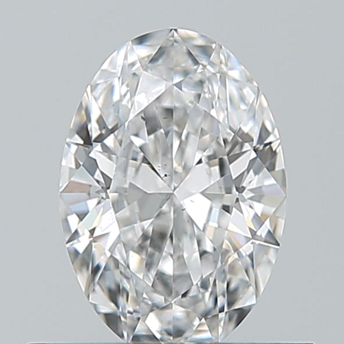 0.52 carat D-VS2 Natūralus Oval Deimantas (1)