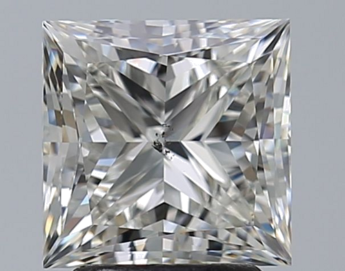 2.6 carat I-SI1 Natūralus Princess Deimantas (1)