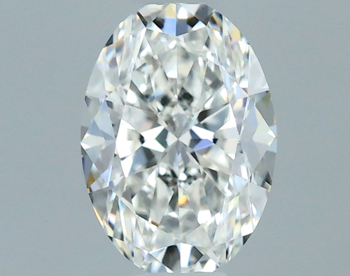 0.4 carat G-VVS1 Natūralus Oval Deimantas (1)