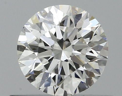 0.5 carat G-SI1 Excellent cut Natūralus Round Deimantas (1)