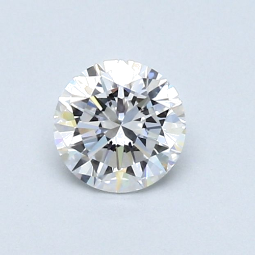 0.5 carat D-VVS2 GD cut Natūralus Round Deimantas (1)