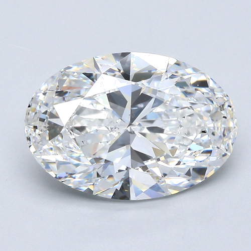 5.1 carat E-SI1 Natūralus Oval Deimantas (1)