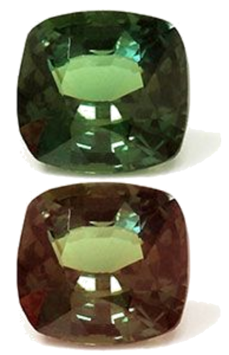 0.47 carat GREEN Cushion Alexandrite (1)