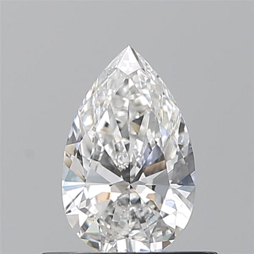 0.5 carat E-VS1 Natūralus Pear Deimantas (1)
