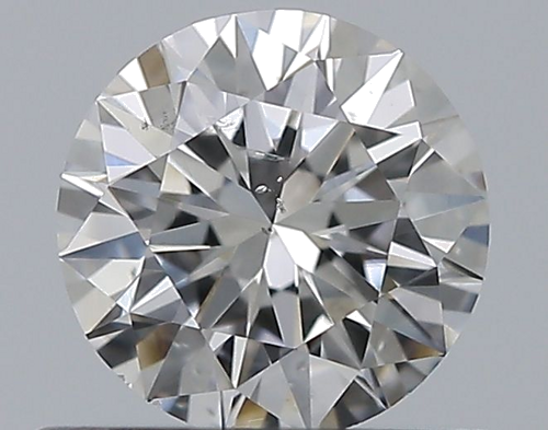 0.5 carat F-SI2 Excellent cut Natūralus Round Deimantas (1)
