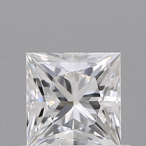 0.51 carat D-VS1 Natūralus Princess Deimantas (1)