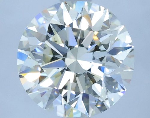 1.61 carat K-SI1 Excellent cut Natūralus Round Deimantas (1)