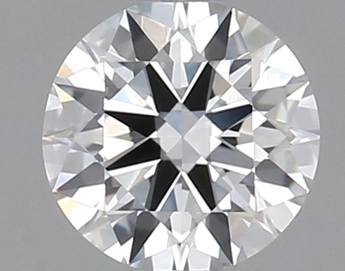 0.38 carat F-VVS1 Excellent cut Natūralus Round Deimantas (1)