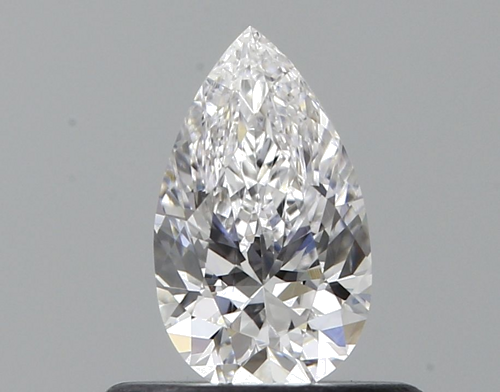 0.42 carat D-VVS1 Natūralus Pear Deimantas (1)