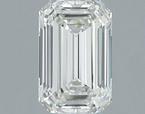 0.39 carat I-VVS1 Natūralus Emerald Deimantas (1)