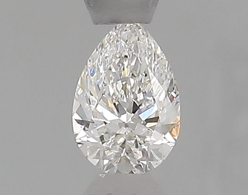 0.35 carat F-SI1 Natūralus Pear Deimantas (1)