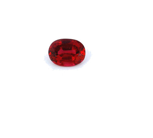 0.5 carat RED Oval Spinel (1)