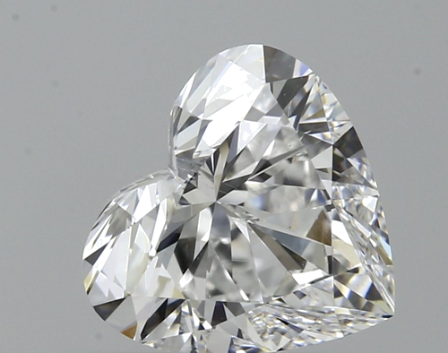 0.73 carat E-SI1 Natūralus Heart Deimantas (1)