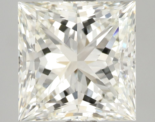 3.02 carat K-VVS1 Natūralus Princess Deimantas (1)