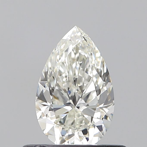 0.52 carat I-VVS1 Natūralus Pear Deimantas (1)