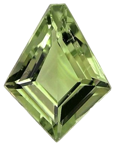 0.4 carat GREEN Kite Tourmaline (1)