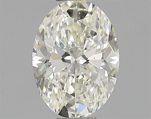 0.45 carat K-VS2 Natūralus Oval Deimantas (1)