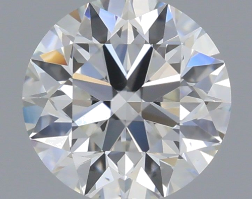 0.5 carat H-VS2 Excellent cut Natūralus Round Deimantas (1)