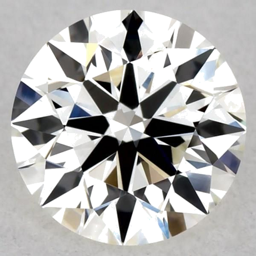 0.45 carat I-VVS1 Excellent cut Natūralus Round Deimantas (1)