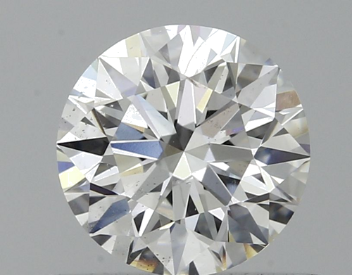 0.58 carat E-SI1 Excellent cut Natūralus Round Deimantas (1)